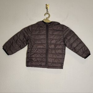 GAP Kids Dark Gray Puffer Jacket size 3 Years Todeler